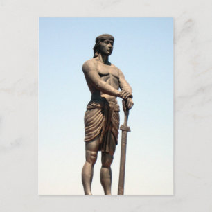 Cartão Postal monumento lapu