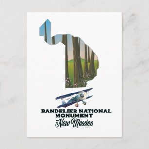 Cartão Postal monumento nacional bandelier