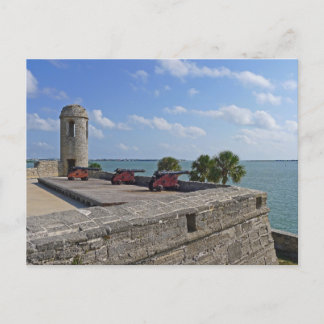 Cartão Postal Monumento Nacional Castillo de San Marcos
