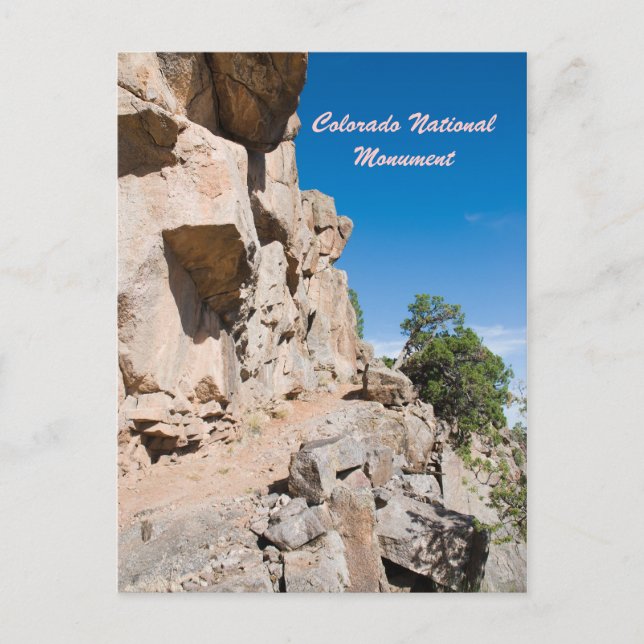 Cartão Postal Monumento nacional de Colorado (Frente)