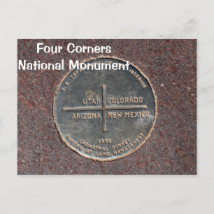 Cartão Postal Monumento Nacional de Quatro Cantos