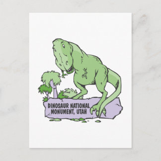 Cartão Postal Monumento Nacional Dinossauro Utah