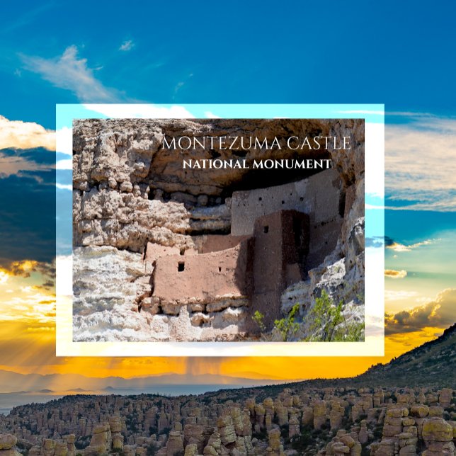 Cartão Postal Monumento Nacional do Castelo Montezuma, Arizona (Criador carregado)