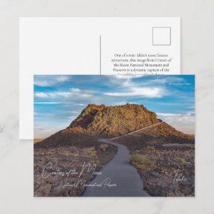 Cartão Postal Monumento Nacional e Reserva Crateres da Lua