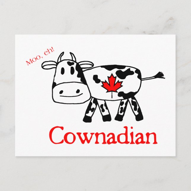 Cartão Postal Moo, Cartão-postal (Frente)