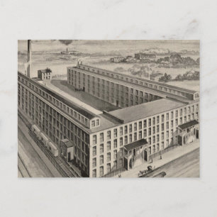 Cartão Postal Moody Estabrook & Andersons Fabricantes de Calçad