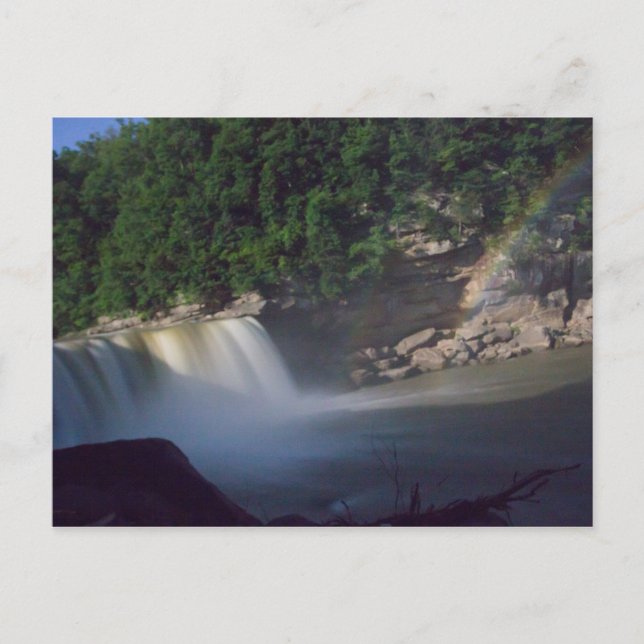 Cartão Postal Moonbow, Cumberland Falls, Kentucky (Frente)
