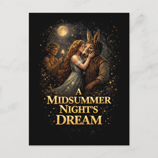 Cartão Postal Moonlit Enchantment (Frente)