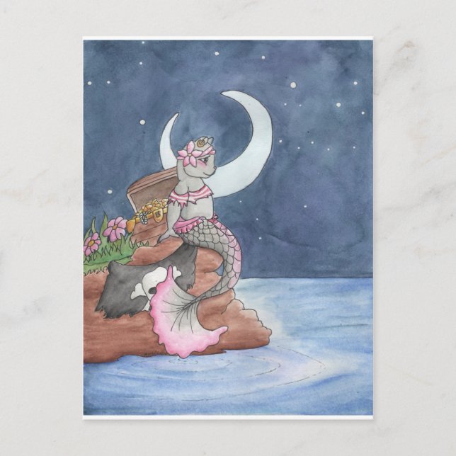 Cartão Postal Moonlit Hoard (Frente)