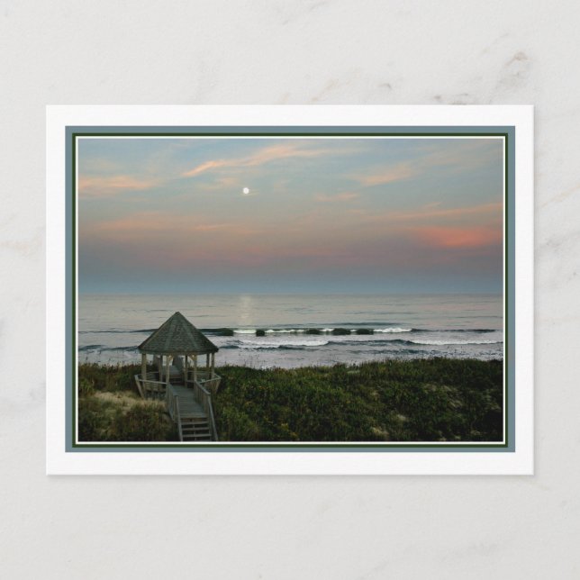 Cartão Postal Moonrise OBX (Frente)