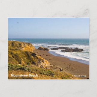 Cartão Postal Moonstone Beach Cambria California Products