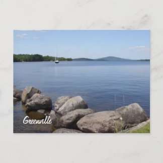 Cartão postal Moosehead Lake