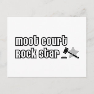 Cartão Postal Moot Court Rock Star