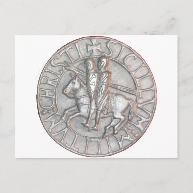 CARTÃO POSTAL MOPLAR KNIGHTS EMBLEM (Frente)