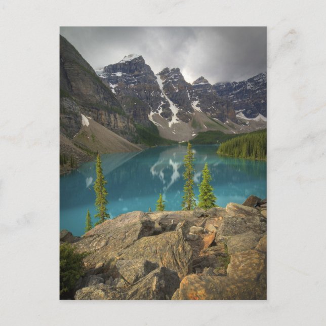 Cartão Postal Moraine Lake Canada (Frente)