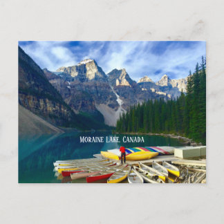 Cartão Postal Moraine Lake, Cartão-postal do Canadá