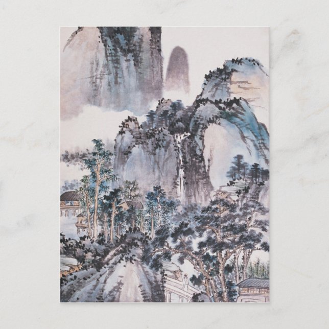 Cartão Postal Morando nas montanhas (Frente)