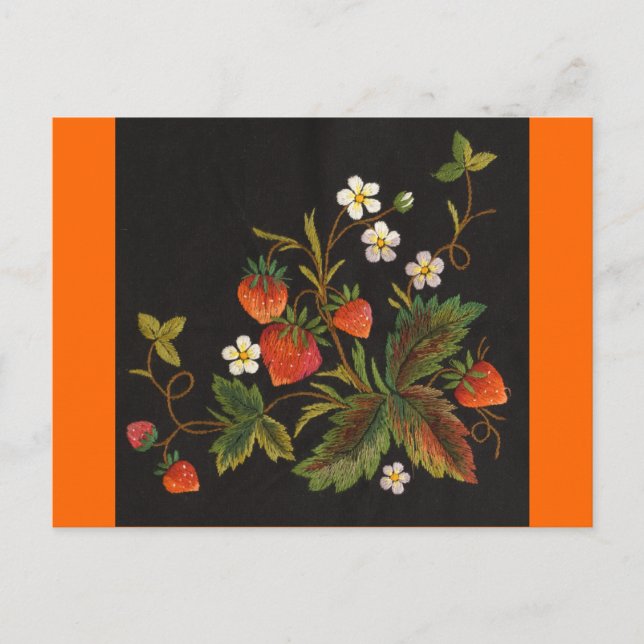 Cartão Postal Morango (Frente)