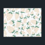 Cartão Postal Morangos Brancos Exóticos Amam Amizade Romance<br><div class="desc">Veja esta arte doce e colorida,  feita por mim para você! Sinta-se livre para adicionar seu próprio texto ou alterar as cores. Visite meu compro para mais!</div>