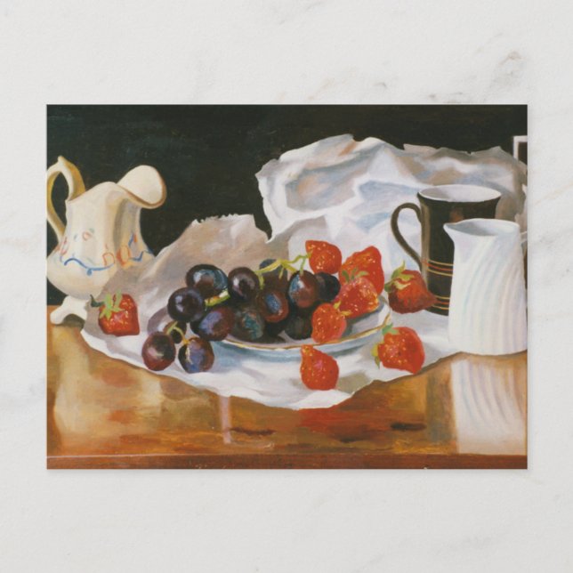 Cartão Postal Morangos e Creme 2004 (Frente)