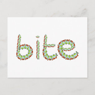 Cartão Postal Mordida