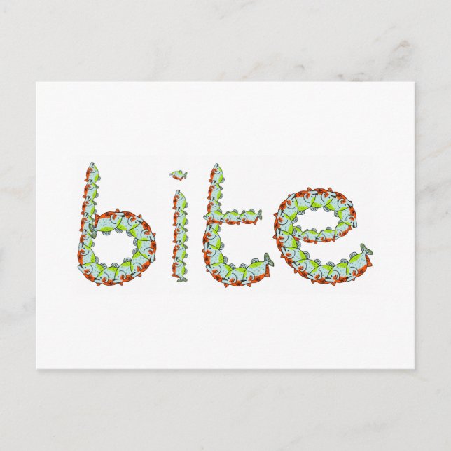 Cartão Postal Mordida (Frente)