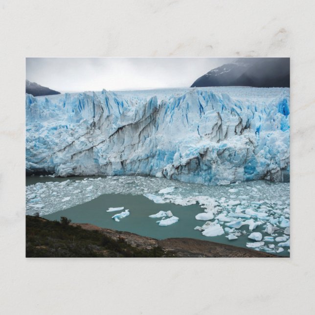 Cartão Postal Moreno Glacier E Lago Argentino (Frente)