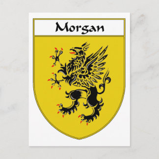 Cartão Postal Morgan Casaco de Armas/Proteção Familiar