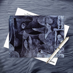Cartão Postal Morganrealismo Abstrato Paul Klee