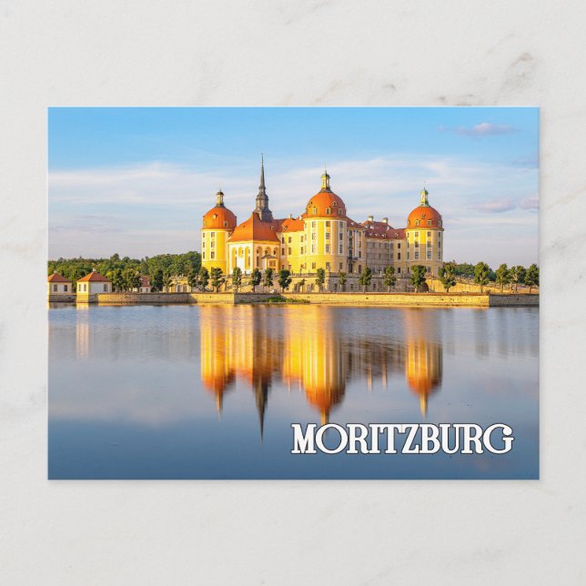 Cartão Postal Moritzburg Castle, Germany (Frente)