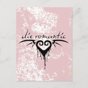 Cartão Postal morrer romântico