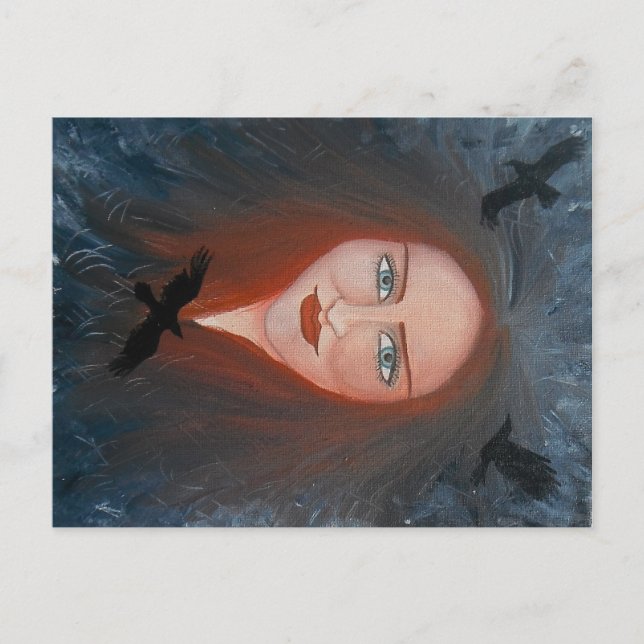 Cartão Postal Morrígan (Frente)