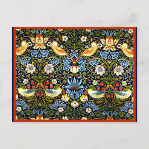 Cartão Postal Morris - Morango Ladrão, padrão de colheita