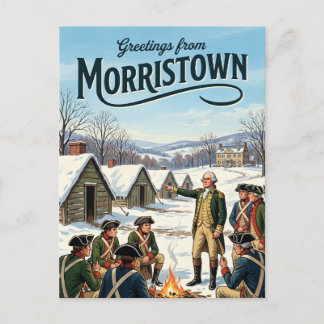 Cartão Postal Morristown National Historical Park New Jersey