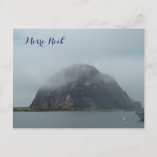 Cartão Postal Morro Rock - Morro Bay, Califórnia