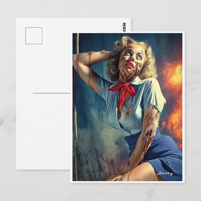 Cartão Postal Morta, Sonhadora e Perigosamente Querida: Natty (Frente/Verso)