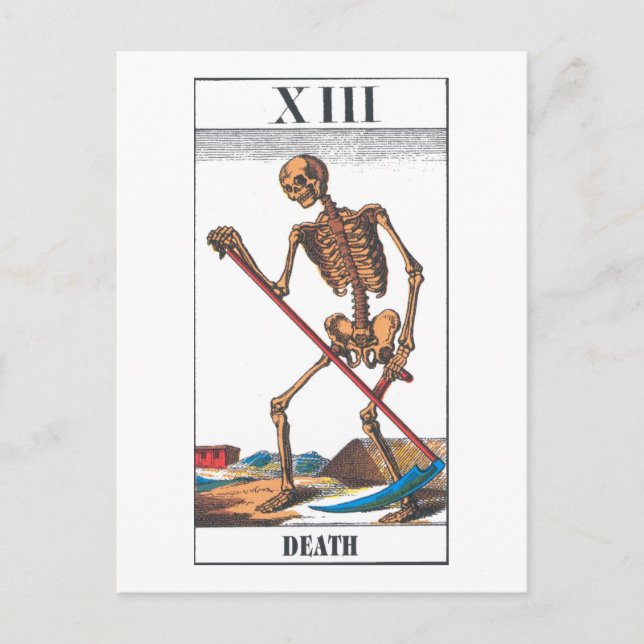 Cartão Postal morte (Frente)