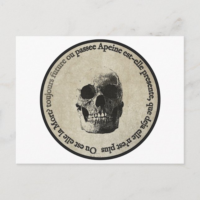 Cartão Postal Morte (Frente)