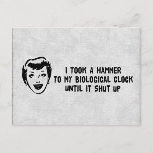 Cartão Postal Morte A Relógios Biológicos