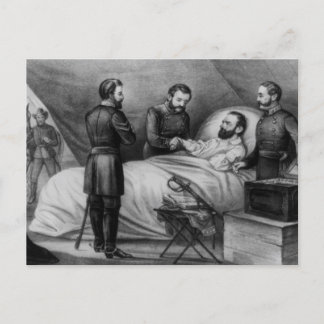 Cartão Postal Morte de Stonewall Jackson