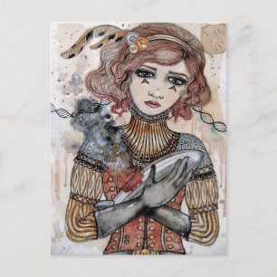 Cartão Postal Morte de um Zepelim