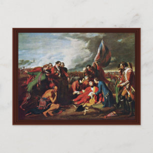 Cartão Postal Morte Do General Wolfe Por West, Benjamin
