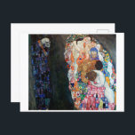 Cartão Postal Morte e Vida | Gustav Klimt |<br><div class="desc">Morte e Vida é uma pintura de Gustav Klimt entre 19010 e 15.</div>