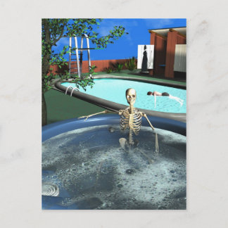 Cartão Postal Morte Leva Uma Tarde