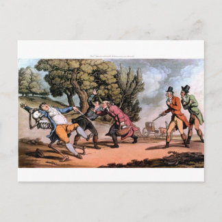 Cartão Postal Morte no cartão-postal Duel