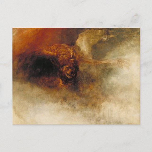 Cartão Postal Morte num Cavalo Pálido (Frente)