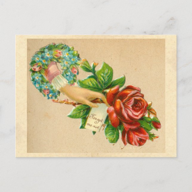 Cartão Postal Morte vitoriana (Frente)