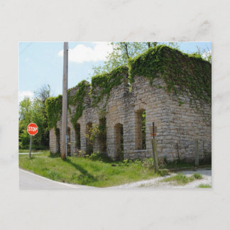 Cartão Postal Mortuário e Fábrica de Caixas na Rota 66