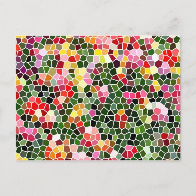 Cartão Postal Mosaico (Frente)