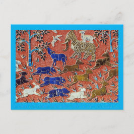 Cartão Postal Mosaico Animal, Salvamento Animal,